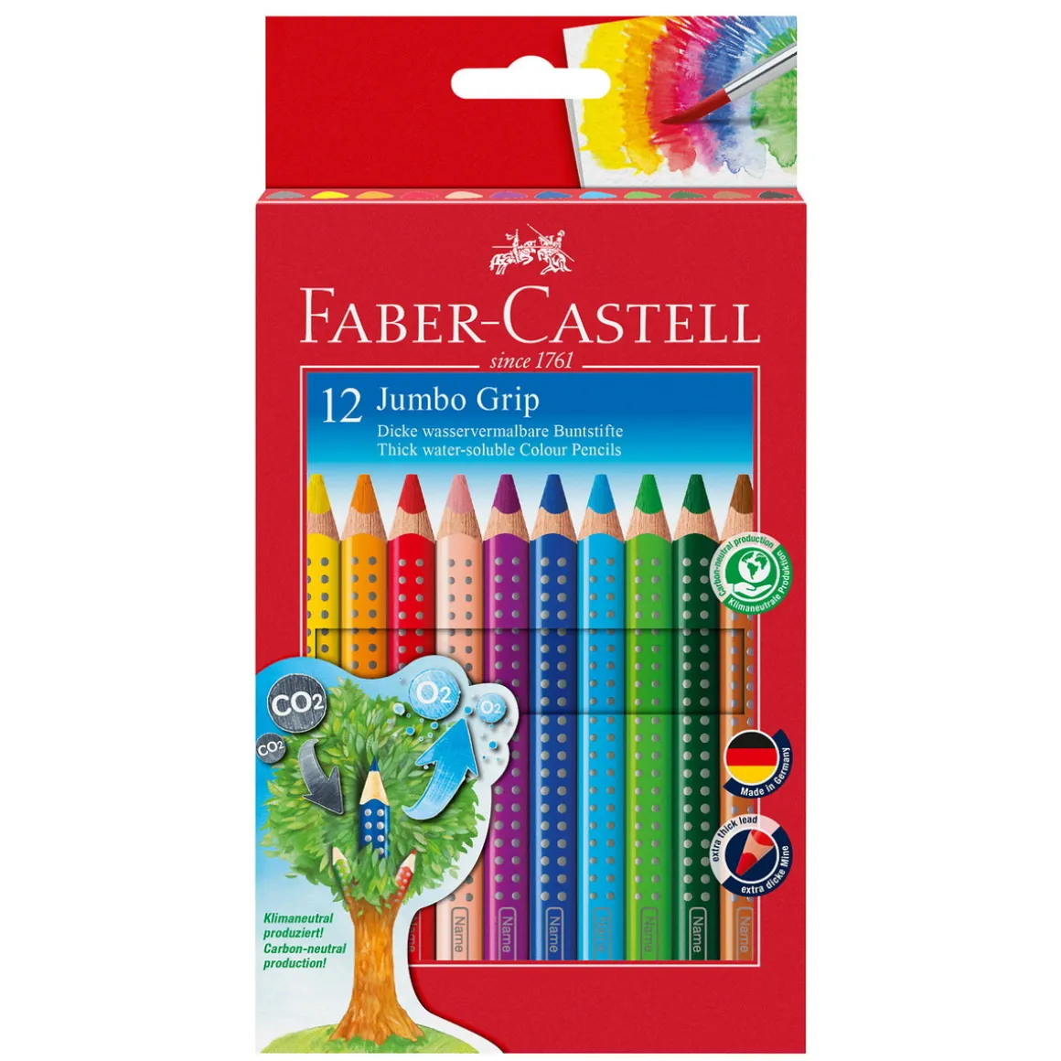 Grip Jumbo farveblyanter 12pak