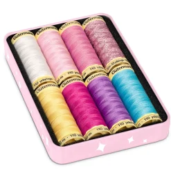 Gütermann sytråd Cute & Pink Special Edition, 7×100 m / 1×50 m