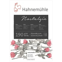 Hahnemühle Nostalgie skitseblok A1 (594×841 mm), 25 ark, 190 g/m²