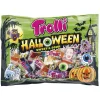 Halloweenslik Trolli Mix 360 gram, surt, sødt og spooky i 19 små poser