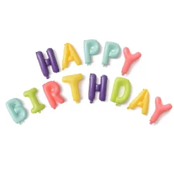 Happy B-day folie pastel