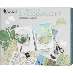 H.C. Andersen DIY Decoupage Kit – alt hvad du skal bruge til eventyrlig decoupage!