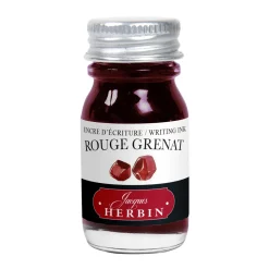Herbin Fountain Ink 10 ml, blæk til fyldepenne – rød/rouge grenat