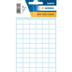 Herma Etiket hvid 12x8 mm 462 stk.