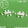 Hermoli bord + 12 stole 1:50