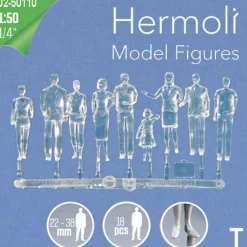 Hermoli stående figurer 1:50