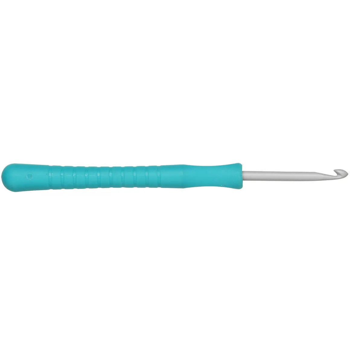 Hæklenål Easy Grip, længde 14 cm Ø4,0 mm – aluminium