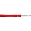 Hæklenål Easy Grip, længde 14 cm Ø5,0 mm –&nbsp;aluminium