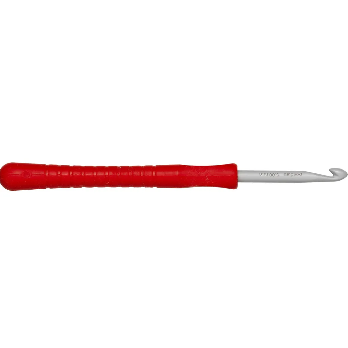 Hæklenål Easy Grip, længde 14 cm Ø5,0 mm – aluminium