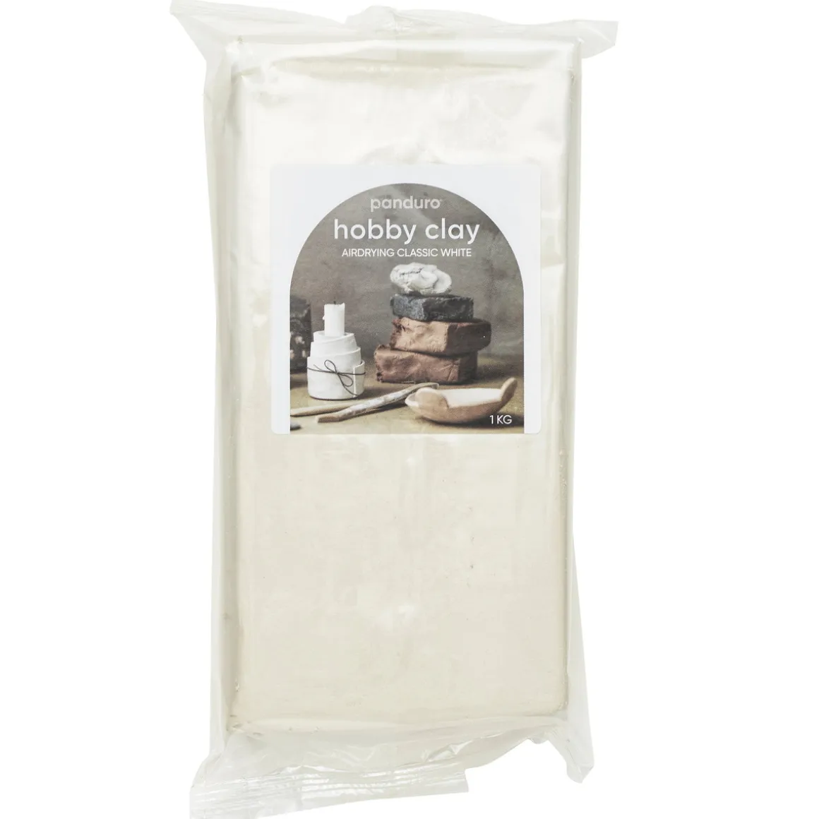 Hobby Clay Classic 1 kg hvid