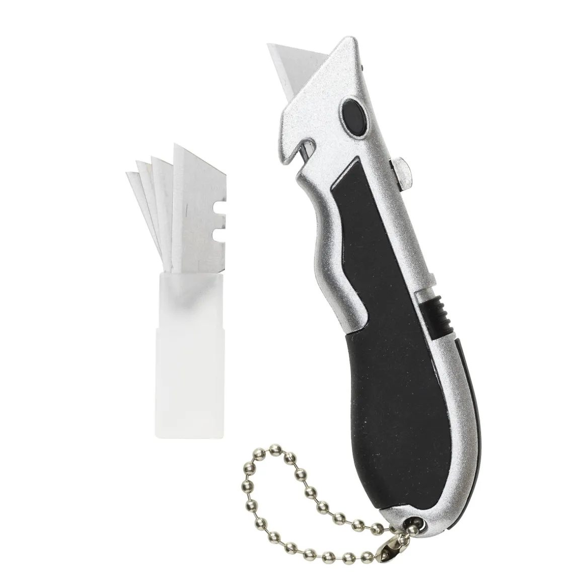 Hobbykniv i praktisk format, 9 cm lang, inkl. 5 stk. reserveblade