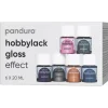 Hobbylak gloss 6×20 ml Effect – 6 metallic- og effektfarver