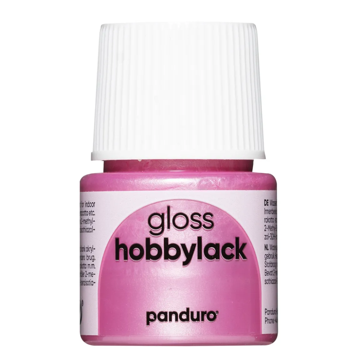 Hobbylak gloss 45 ml met.pink