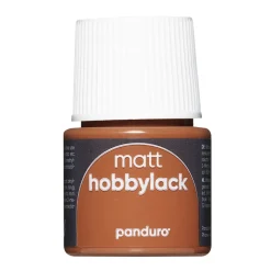 Hobbylak mat 45 ml brown
