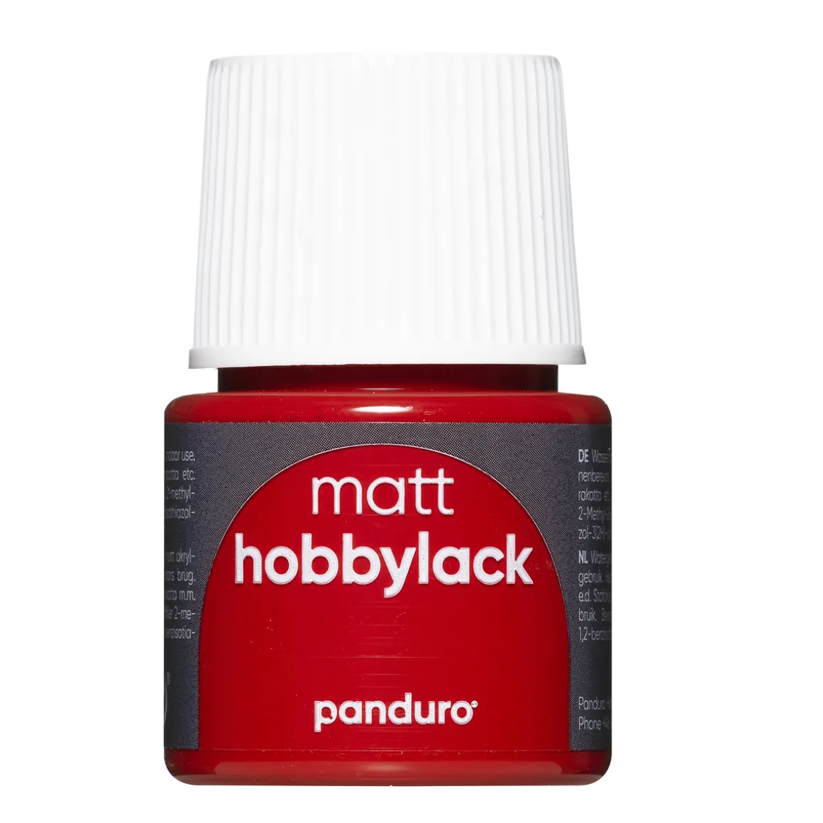 Hobbylak mat 45 ml dark red