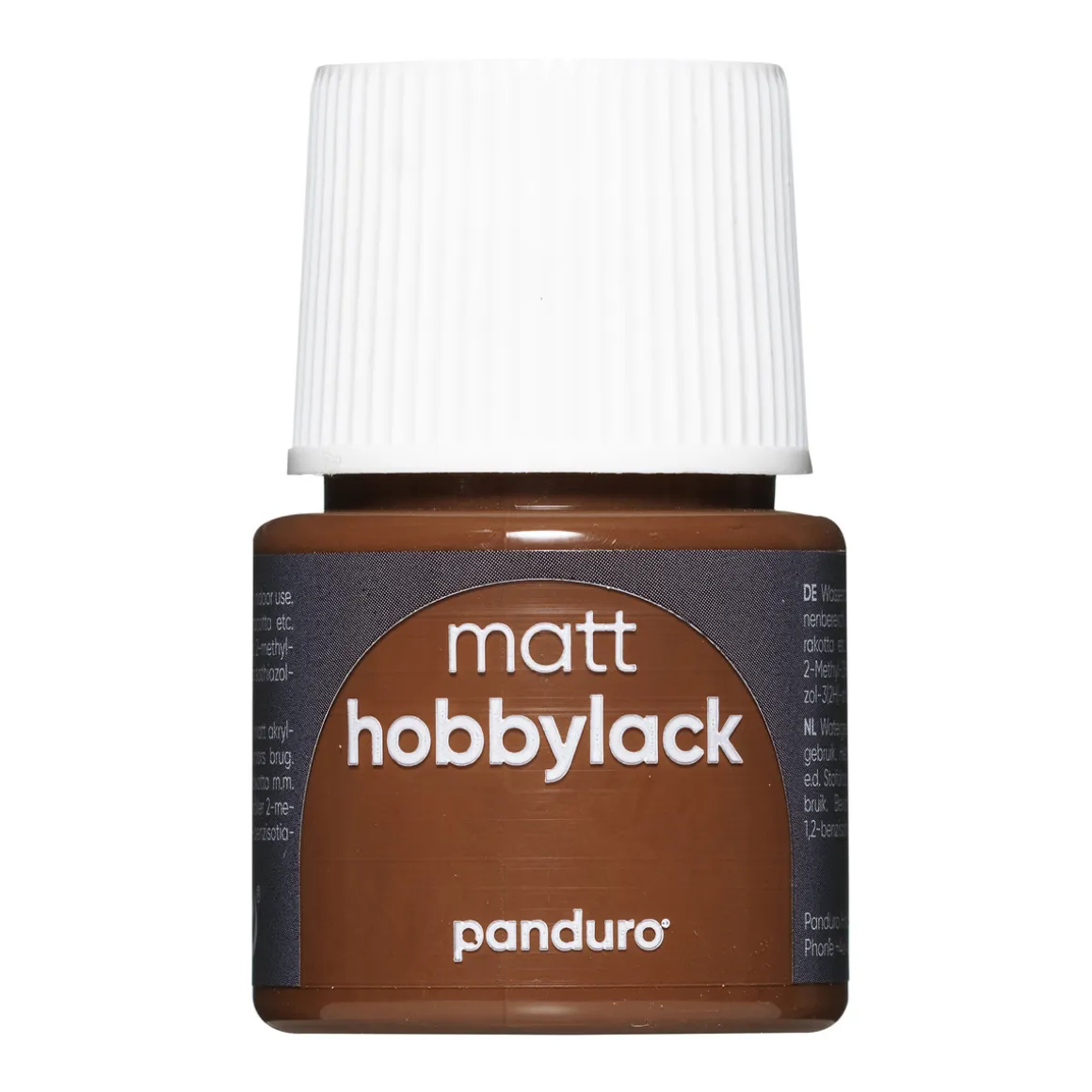 Hobbylak mat 45 ml d.brown