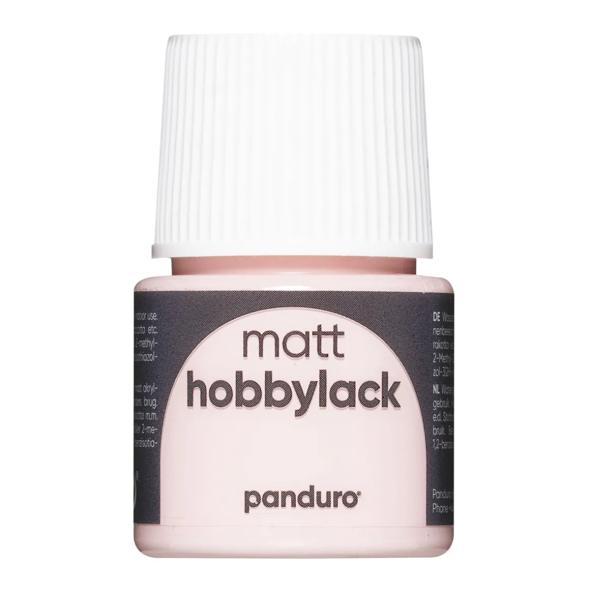 Hobbylak mat 45 ml lgt pink