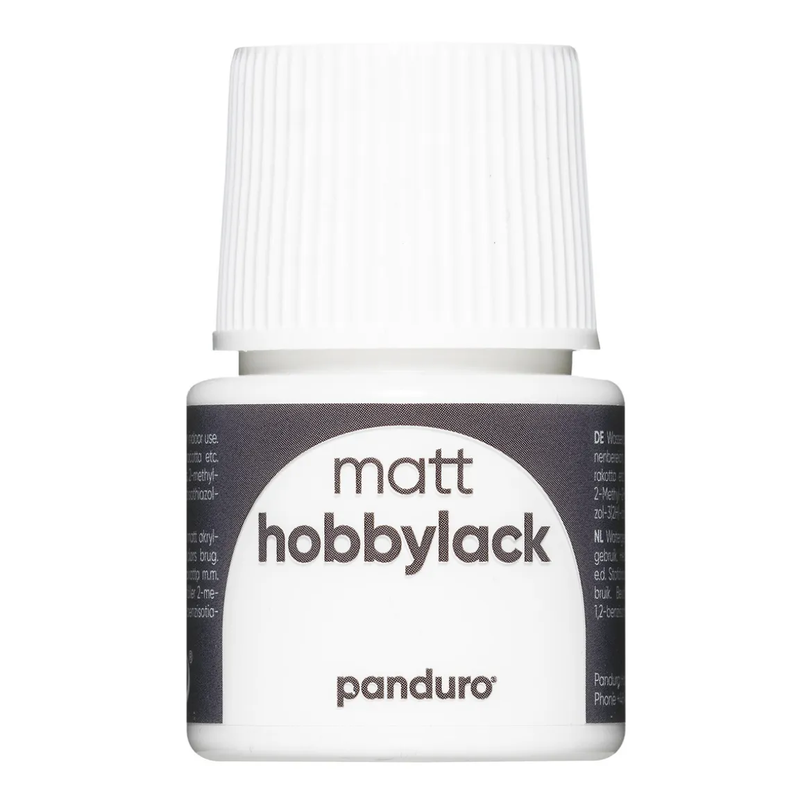 Hobbylak mat 45 ml white