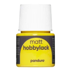 Hobbylak mat 45 ml yellow
