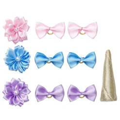 Hobby Pony Unicorn kit – bliv en enhjørning! 6 sløjfer, 3 blomster og 1 horn