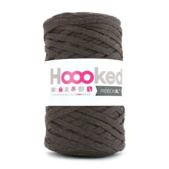 Hooked Ribbon XL garn 250 g brun – RXL39 Tobacco brown