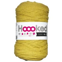 Hooked Ribbon XL garn 250 g limegrøn – RXLSP5 Spicy Ocre