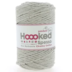 Hoooked Spesso Eco Barbante Chunky Cotton by Panduro Yarn – 500 g beige, Biscuit S300