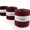 Hoooked Zpagetti Medium jerseygarn 900 g vinrød – Bordeaux shades, pris pr. stk.