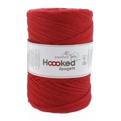 Hoooked Zpagetti Medium tricotgarn 450 g rød – Red shades ZP004-7, pris pr. stk.
