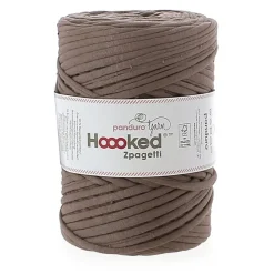 Hoooked Zpagetti Medium tricotgarn 450 g taupe – Taupe shades ZP004-03, pris pr. stk.