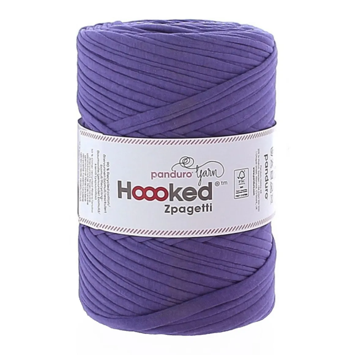 Hoooked Zpagetti Medium tricotgarn 450 g lilla – Purple shades ZP004-8, pris pr. stk.