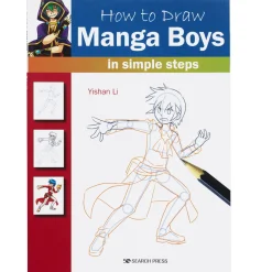 How to draw manga boys in simple steps, af Yishan Li