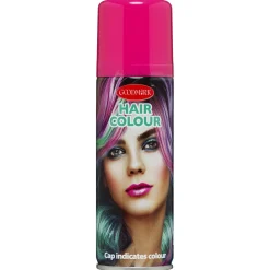 Hårspray rosa 125 ml – farv håret til fest, karneval og udklædning!