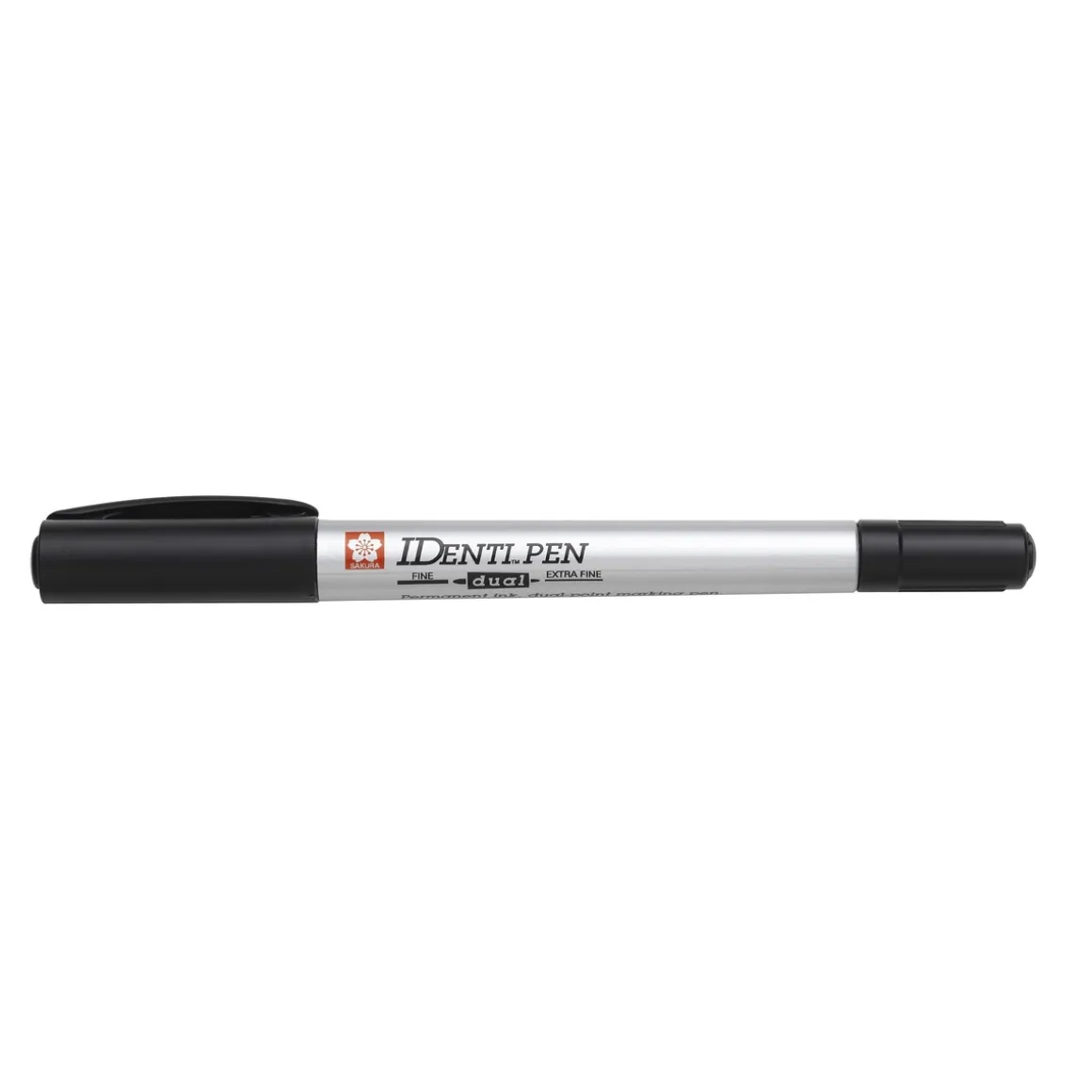 IDenti Pen dual 0,4/1 mm sort