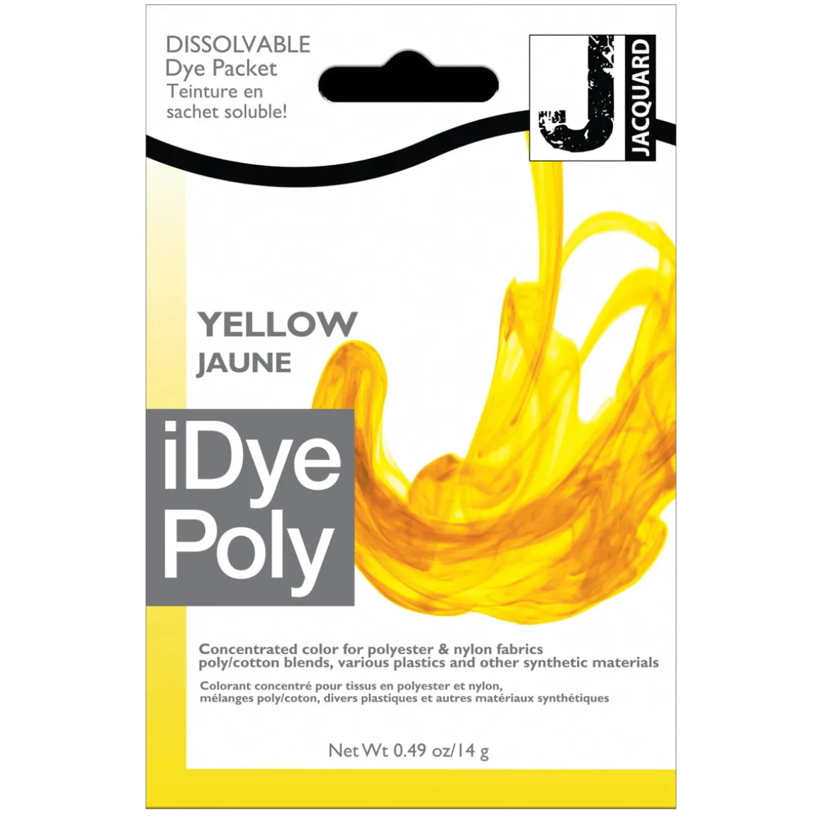 iDye Poly tekstilfarve til syntetisk materiale, Yellow 447
