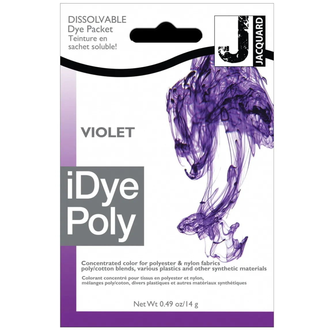 iDye Poly tekstilfarve til syntetisk materiale, Violet 450