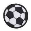 Iron-on applikation fodbold, Ø 50 mm