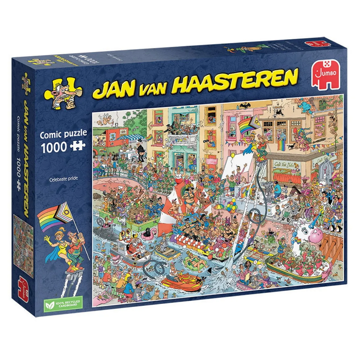 Jan van Haasteren puslespil Celebrate Pride! 1000 brikker, 68x49 cm.