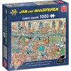 Jan van Haasteren puslespil – Santa's Factory. 1000 brikker, 68x49 cm.