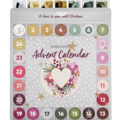 Julekalender broderikit – alt det du skal bruge for at brodere hver dag frem til juleaften