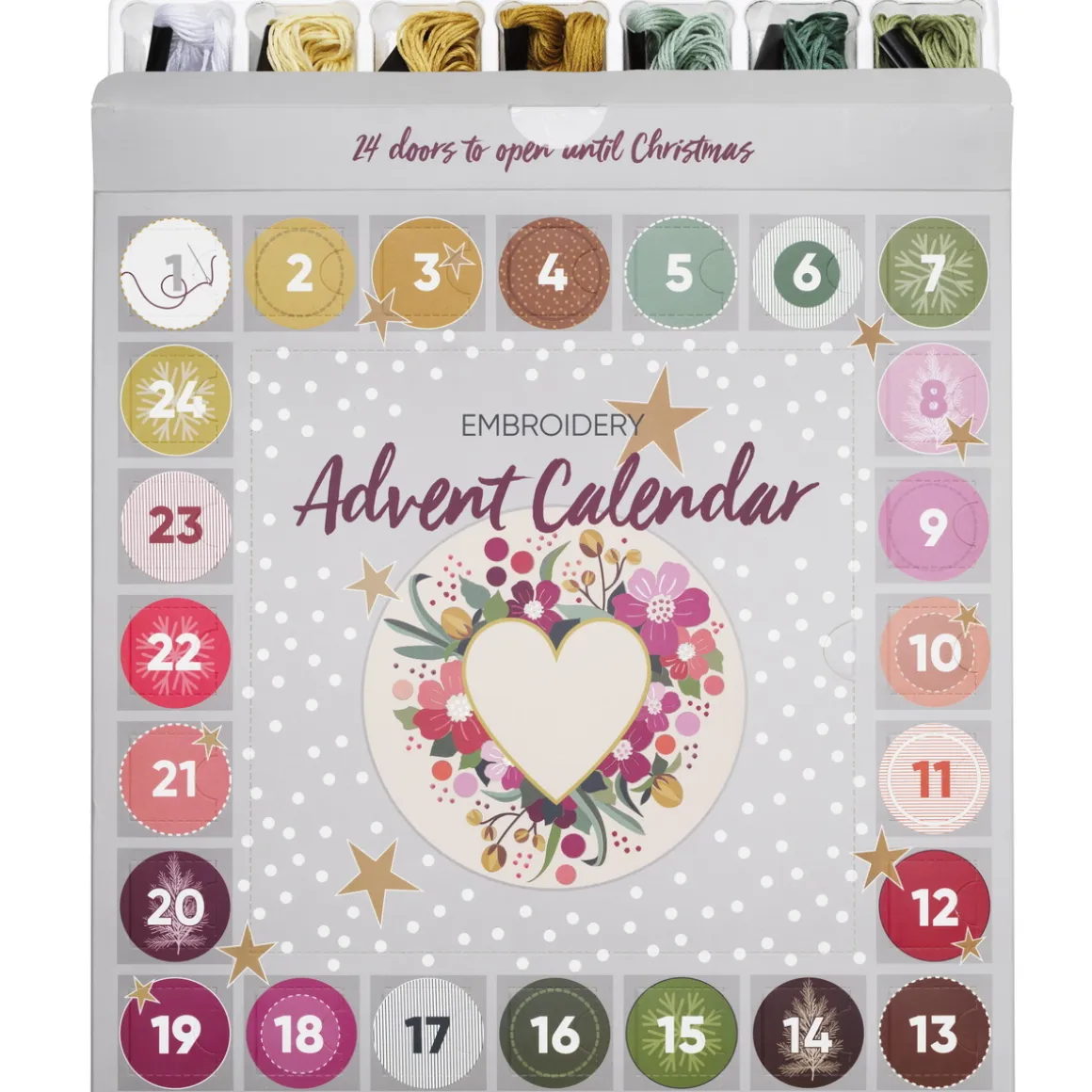 Julekalender broderikit – alt det du skal bruge for at brodere hver dag frem til juleaften