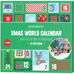 Julekalender Xmas World – 6800 perler + tilbehør til en vinterverden!