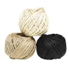 Jutesnor, 3×25 meter snor i 3 forskellige farver, 2 mm tyk