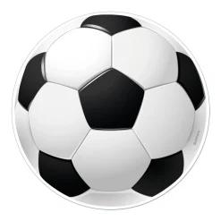 Kagebillede fodbold Ø15,5 cm