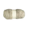 Kartet uld 50 g beigemel