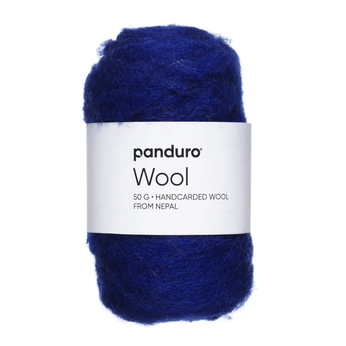 Kartet uld 50 g navy