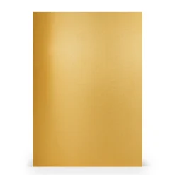 Kartonark A4 5p 220 g guld