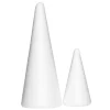 2 kegler af styropor, længde 11 / 20 cm