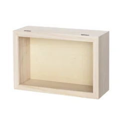 Kikkasse ubehand.træ 20x30x11