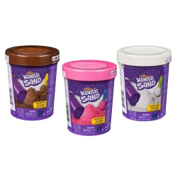 Kinetic Sand Ice Cream, 113 gram legesand, pris pr. bøtte, sælges assorteret online